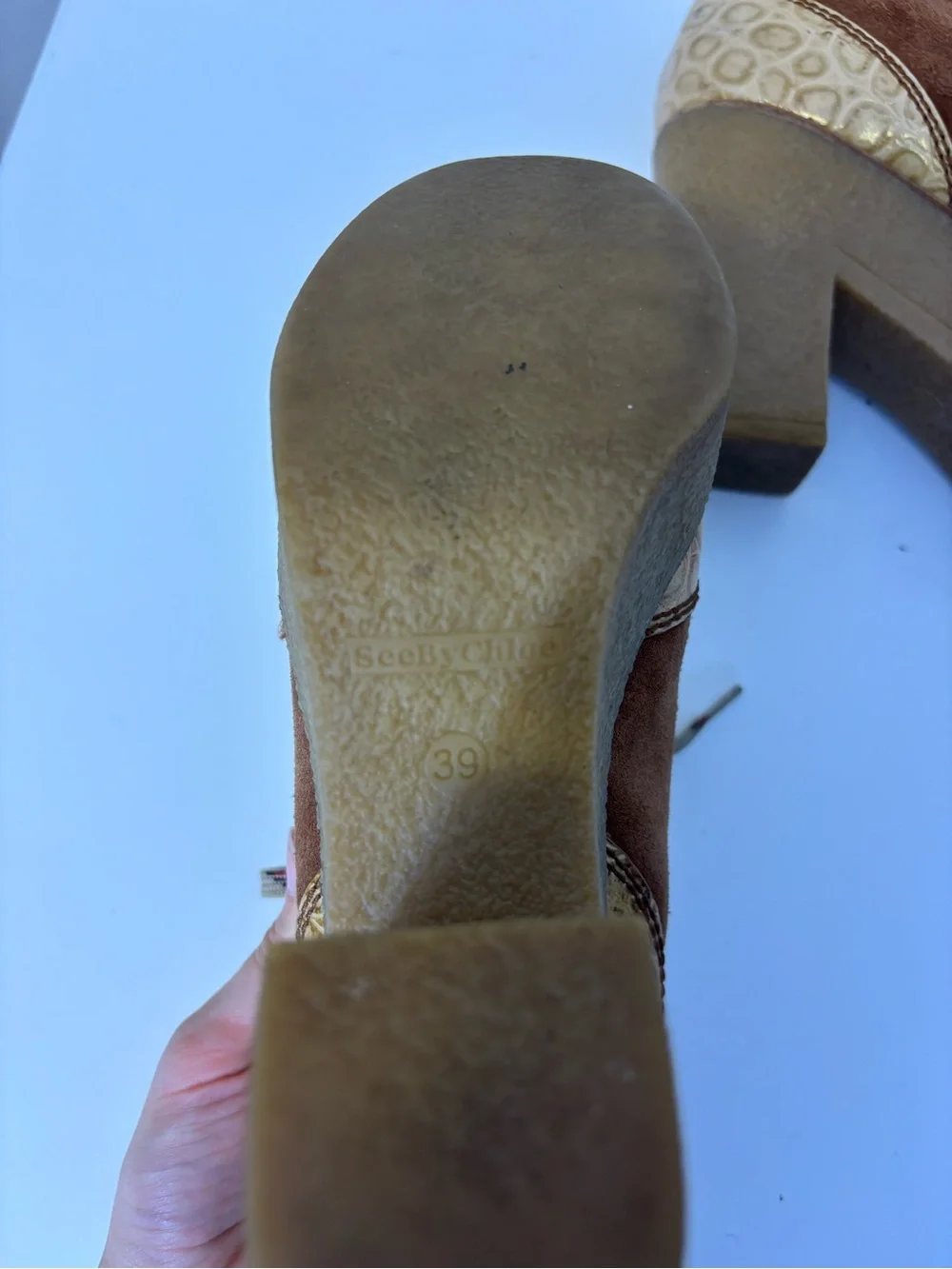 See By Chloe chunky platform